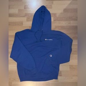 Vintage Royal Blue Champion Hoodie